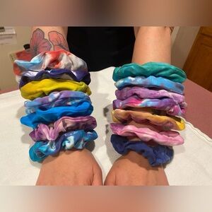Random Tie Dyed Scrunchy (3 pack)